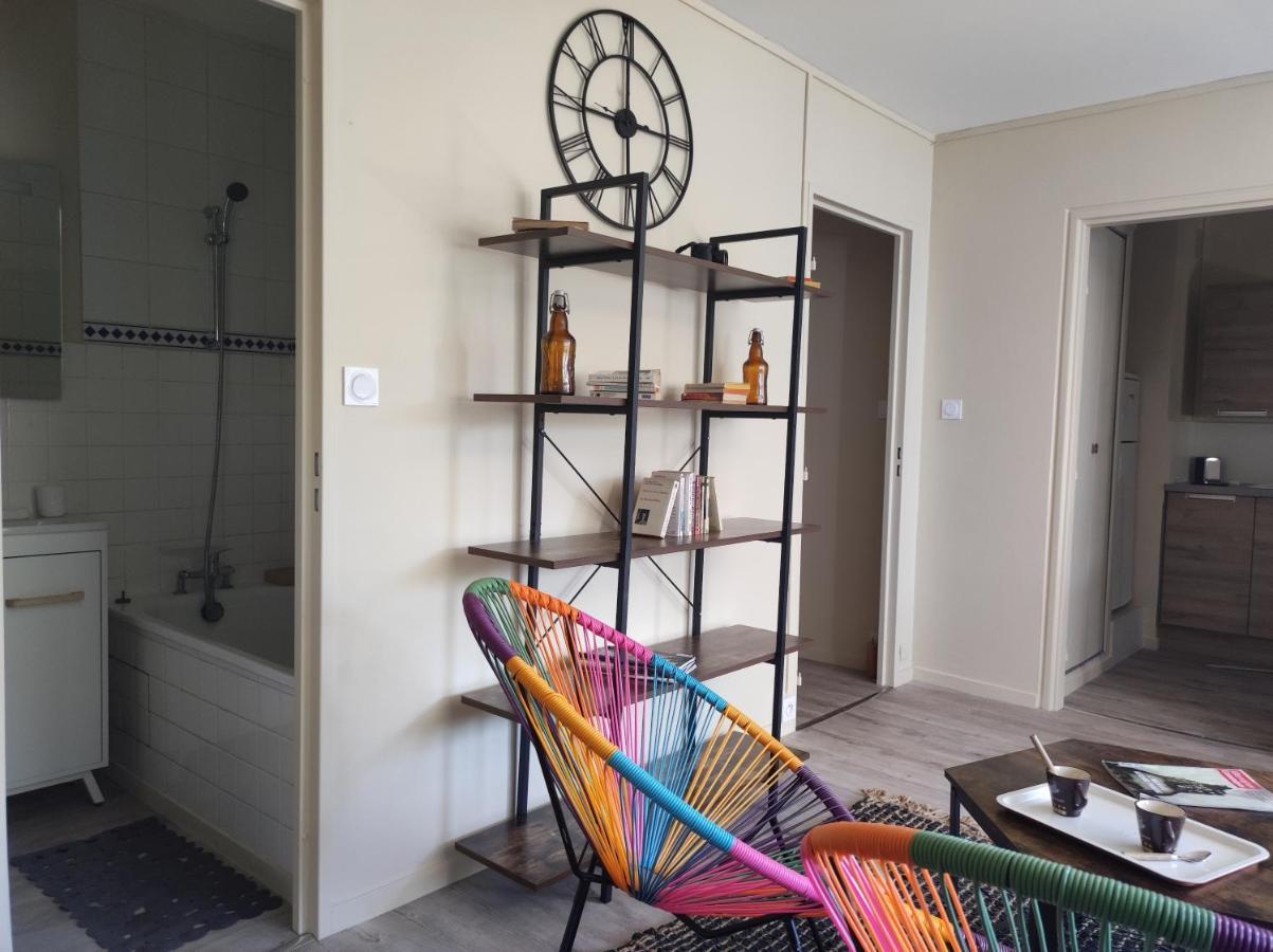 Studio - Meuble Tourisme, Trois Etoiles - 34 M2 Refait A Neuf- Residence Mâcon المظهر الخارجي الصورة