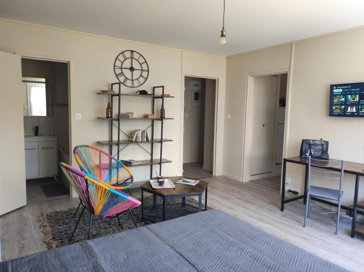 Studio - Meuble Tourisme, Trois Etoiles - 34 M2 Refait A Neuf- Residence Mâcon المظهر الخارجي الصورة